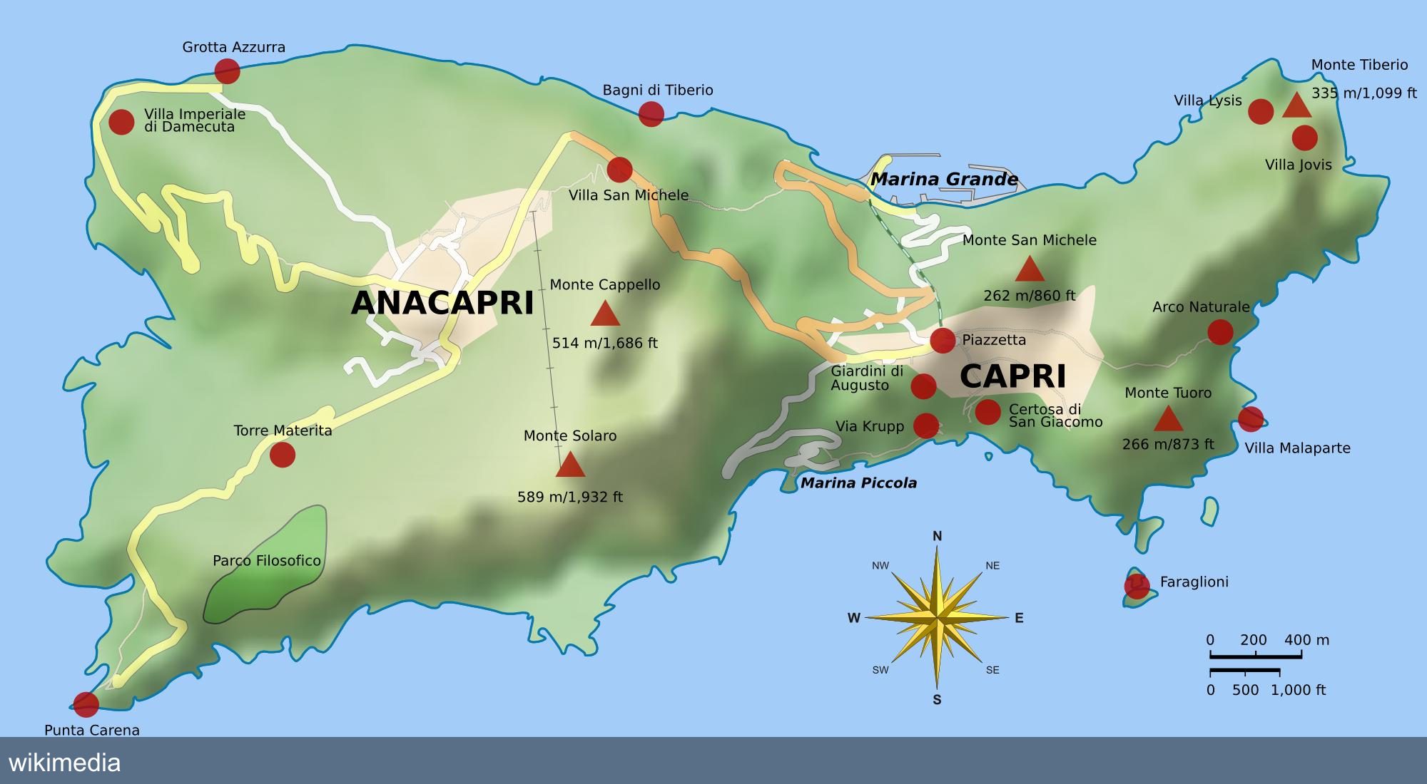 Audiotour Capri discovery tour in Capri