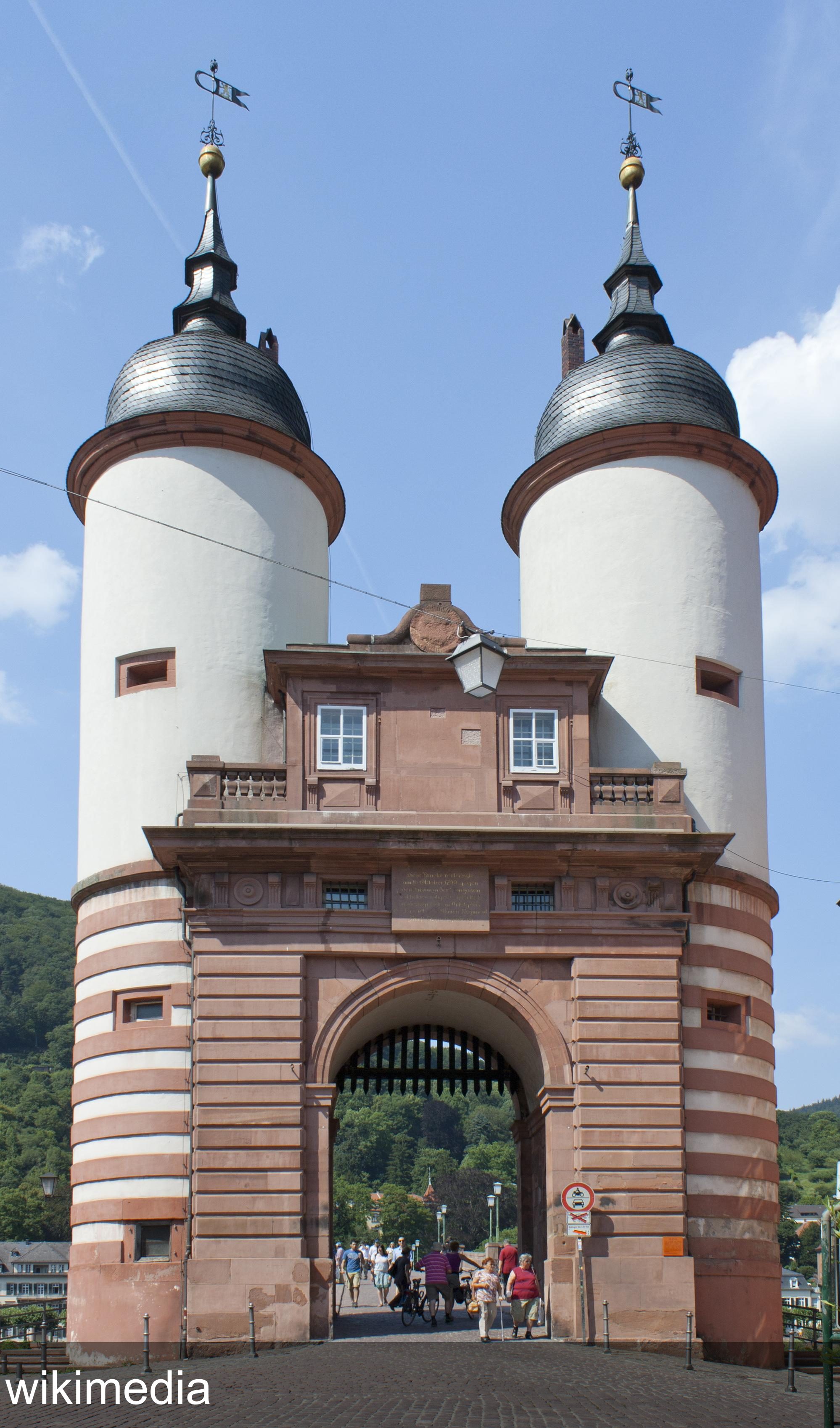 Audiotour Towers and gates of Heidelberg in Heidelberg