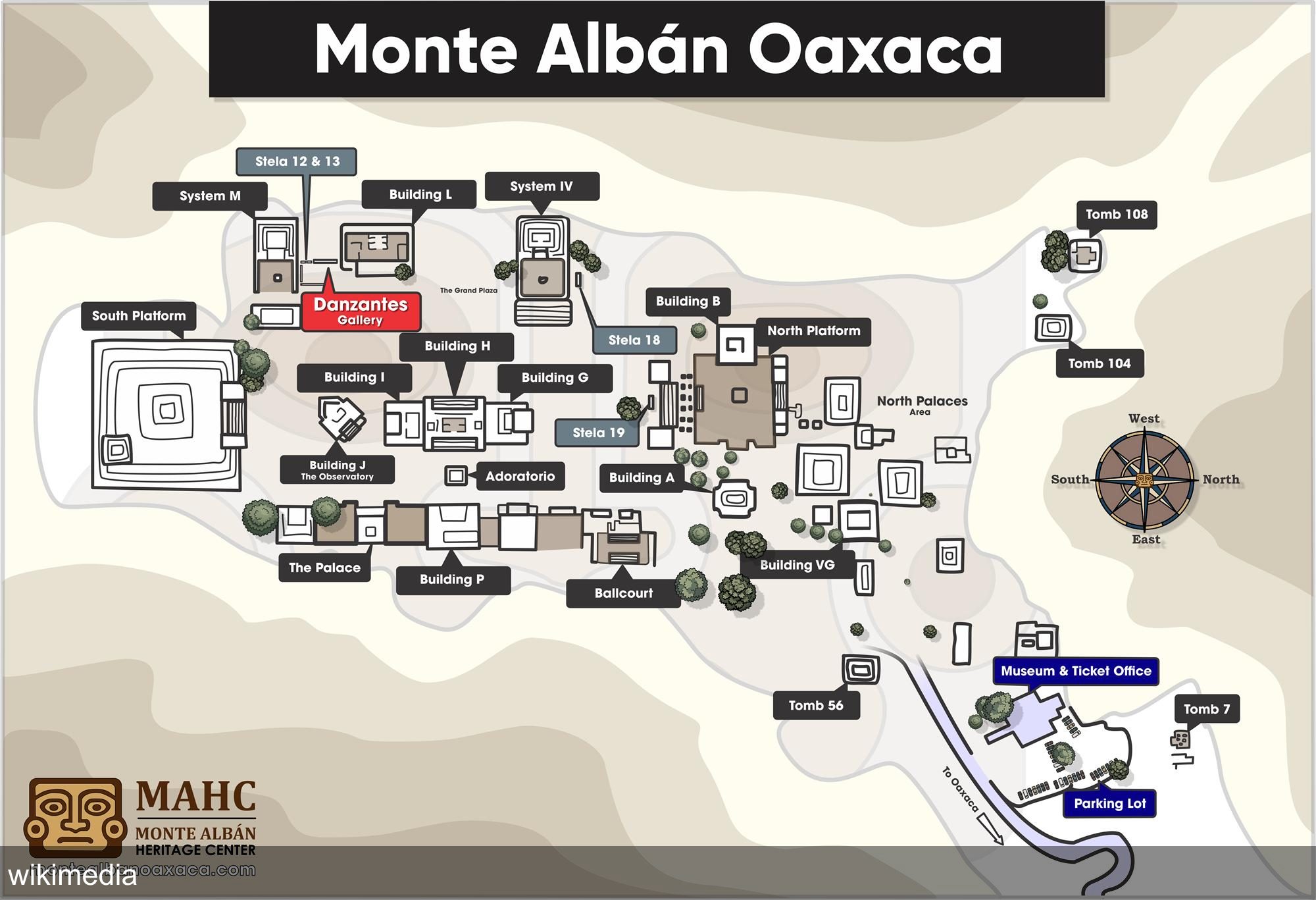 Audiotour Monte Albán in Oaxaca City