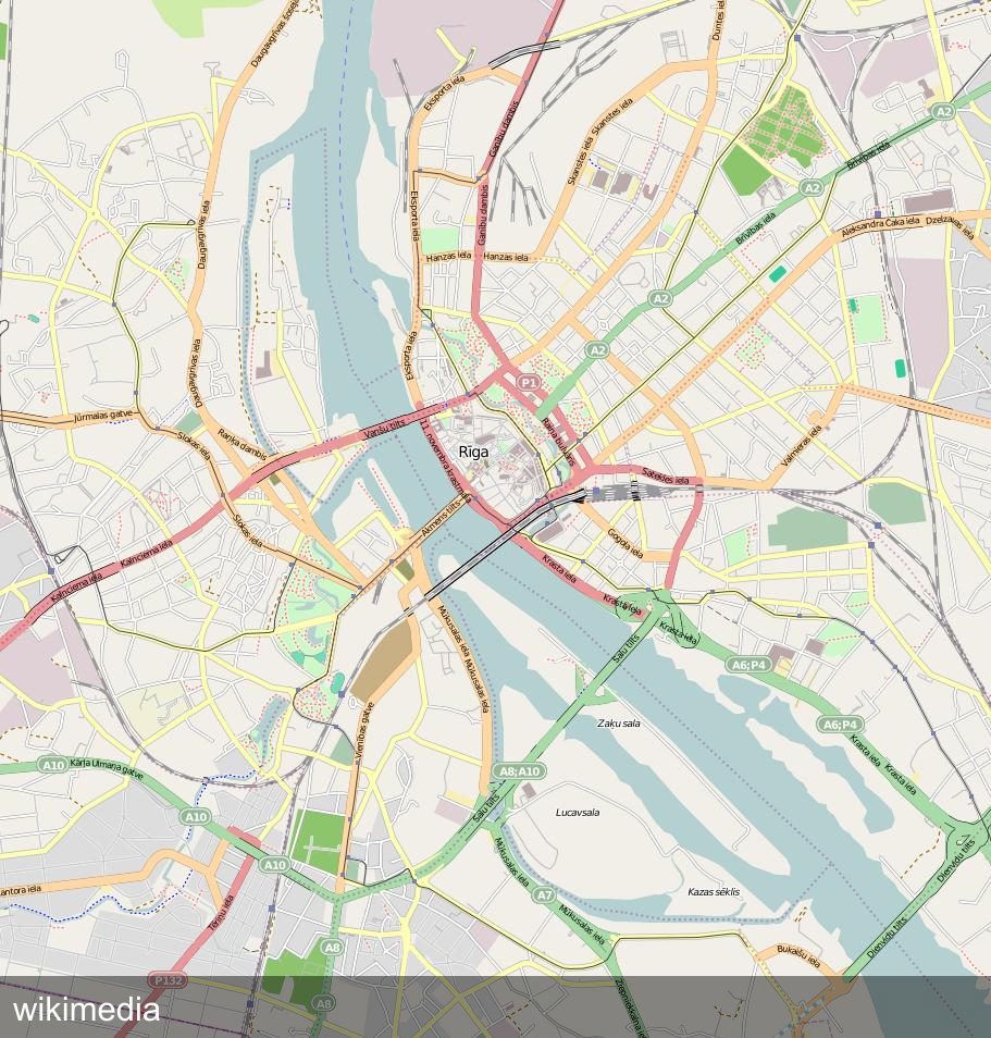 Audiotour Riga Highlights Tour Local in Riga