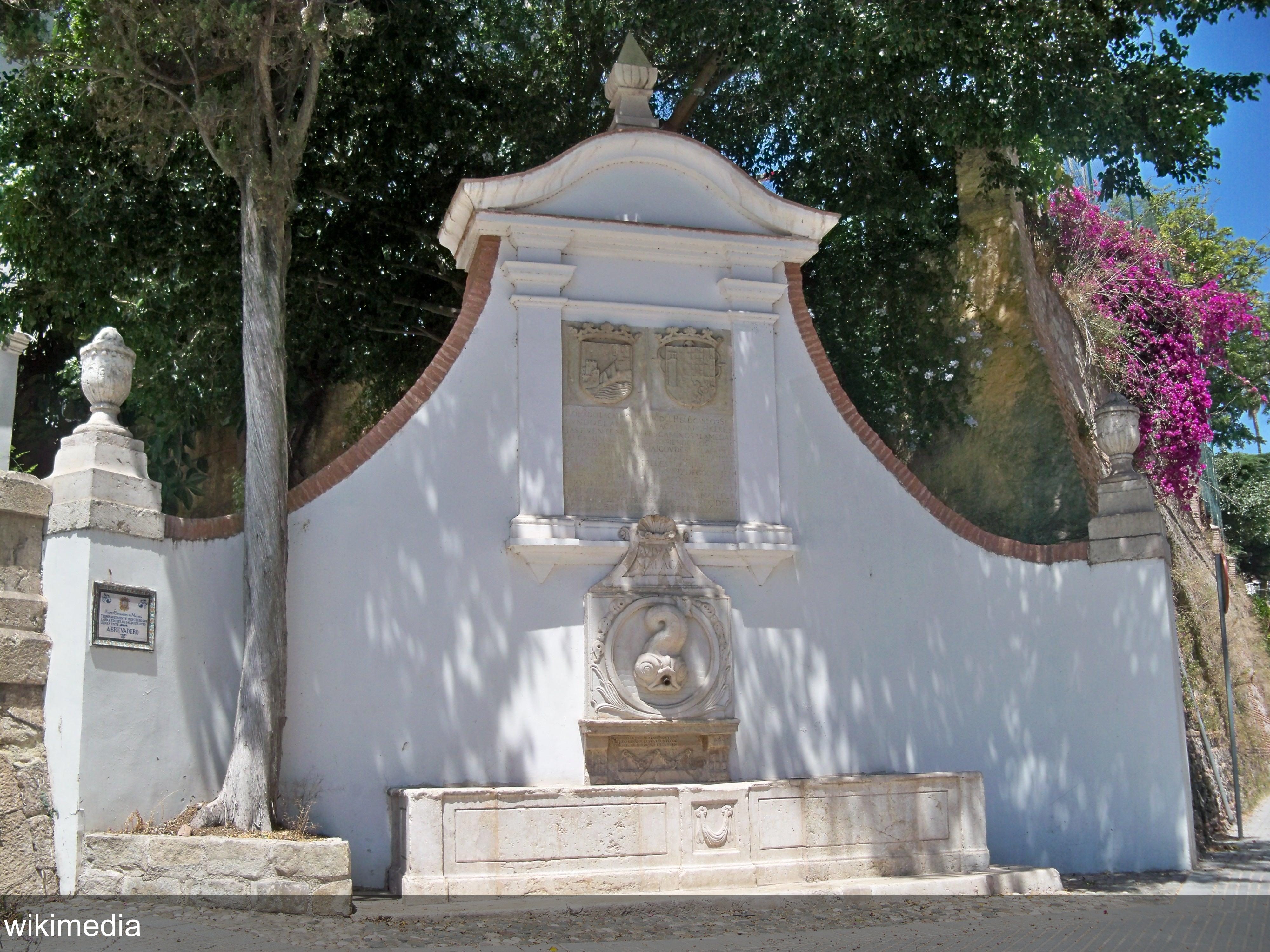Water features Málaga